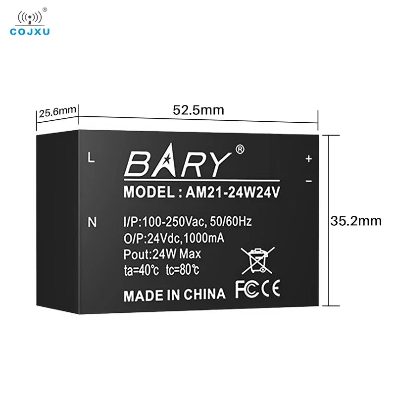 AC-DC Buck Power Supply Module 100V 250V To 5V 5W Step-down Voltage AM21 Series AC Isolation Stabilized Power Supply