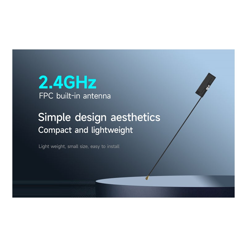 Cdsenet TX2400-FPC-2509 2.4GHz FPC Antenna 2.0 dBi IPEX-1 25×9mm IoT