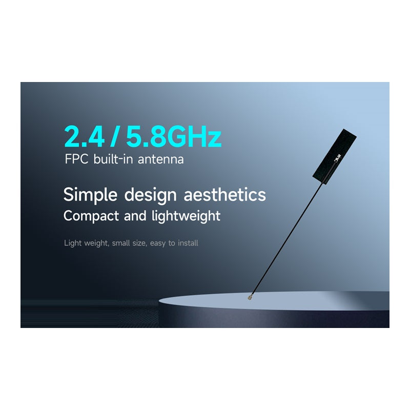 Cdsenet TXWF-FPC-3710 2.4/5.8GHz Dual-Band FPC Antenna 2dBi VSWR≤1.5