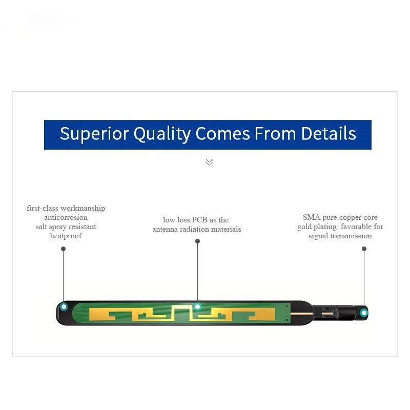 5PCS CDSENET TX4G-JKC-19 4G/LTE Rubber Antenna 698-960MHz 1710-2700MHz Wireless Communication Antenna 5dBi