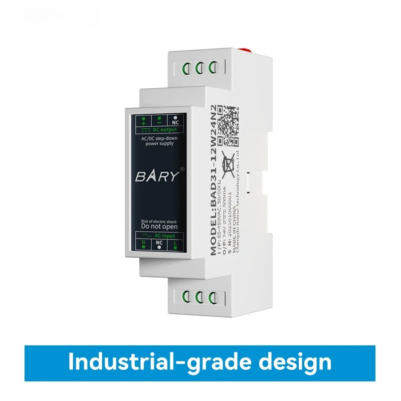AC-DC Isolated Step-Down DIN Rail Power Supply Module 12W  BAD11 BAD31 Over-Voltage Protection Input Surge Protection