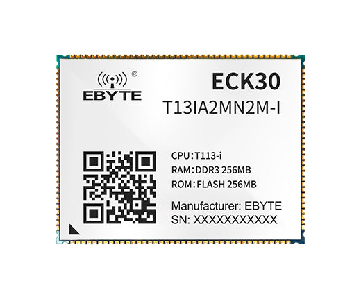 ECK30-T13IA2MN2M-I Embedded core board Cost-effective multi-core processor Dual-core ARM Cortex-A7 RISC-V HiFi4 DSP