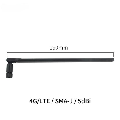 5PCS CDSENET TX4G-JKC-19 4G/LTE Rubber Antenna 698-960MHz 1710-2700MHz Wireless Communication Antenna 5dBi
