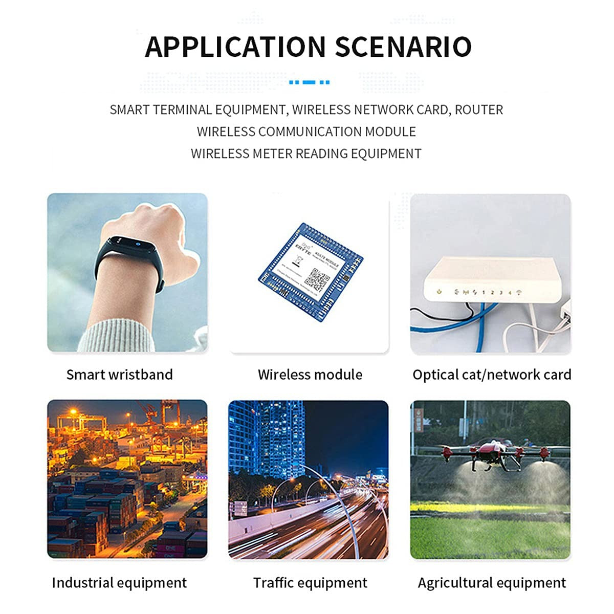 10pcs Cdsenet TXWF-PCB-4212 Dual-Band 2.4/5.8GHz Built-in PCB Antenna - 2.0dBi WiFi Bluetooth Antenna
