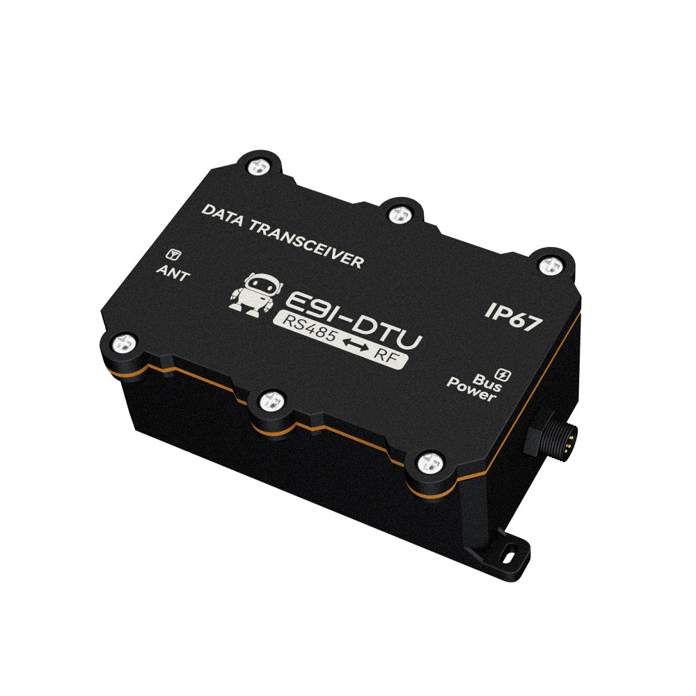 LoRa Modem IP67 Dust and Water Resistance Wireless Data Transmitter 433/868/915MHz CDSENTE E91-DTU Series RS485 Modbus 25KM