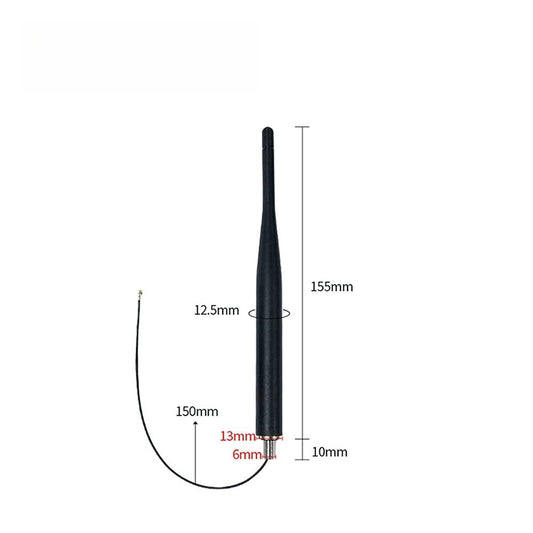868MHz Antenna 3dBi Rubber Rod TX868-JZLW-15 for Equipment Cabinet Logistics Fleet Property Security Hotel Catering Chain Companies Construction Sites Outdoor Self Driving Radio Enthusiasts