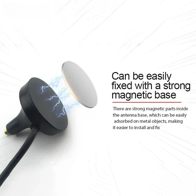4P 433/868/915MHz Sucker Wifi Antenna High Gain 3.5dBi SMA-J CDSENT XPL 1m Cable Antenna Long Range Omni Directional