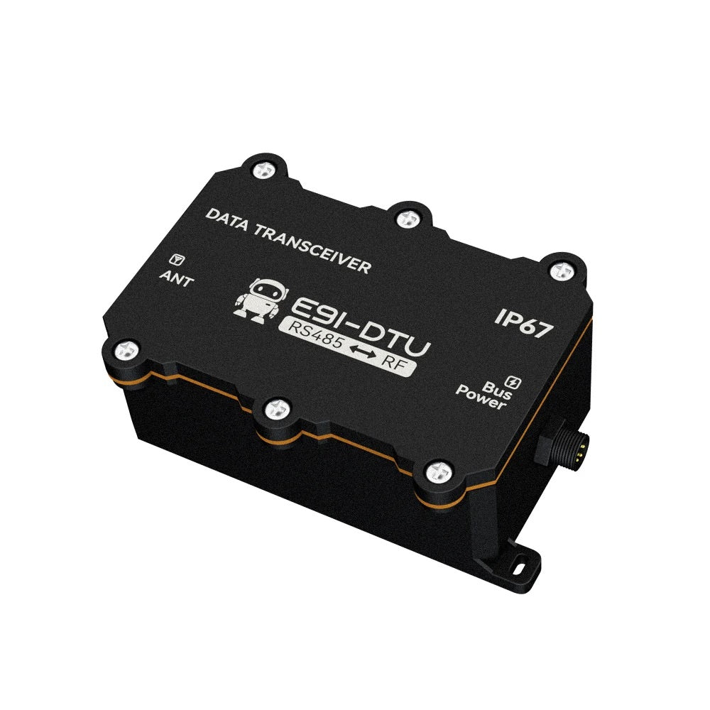 LoRa Modem IP67 Dust and Water Resistance Wireless Data Transmitter 433/868/915MHz CDSENTE E91-DTU Series RS485 Modbus 25KM