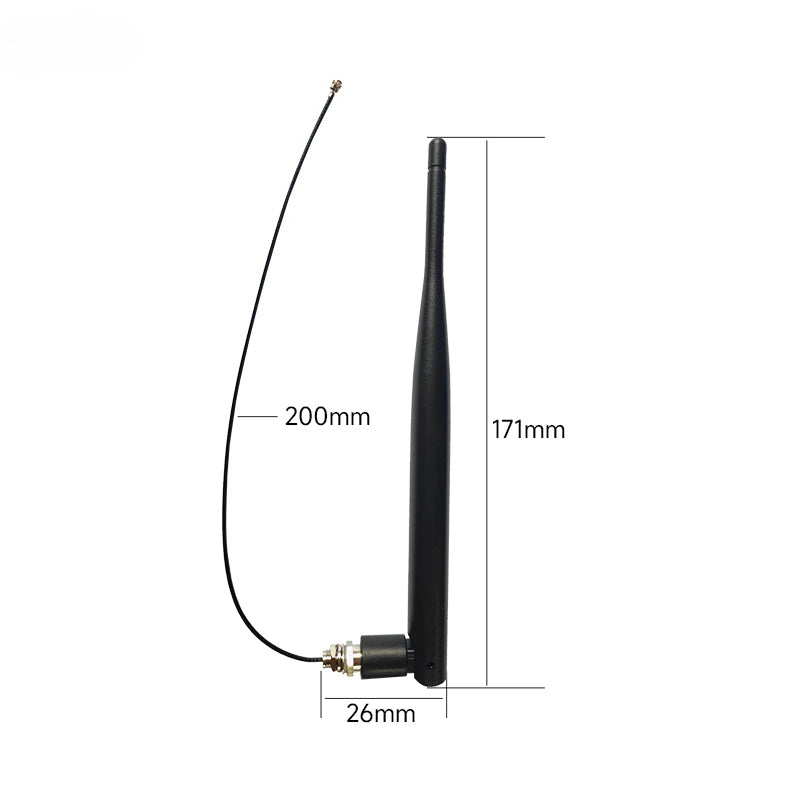 Cdsenet TX230-JKS-IPX20 230MHz TPEE Antenna 3.0dBi IPEX-1 200mm IoT Rubber Antenna