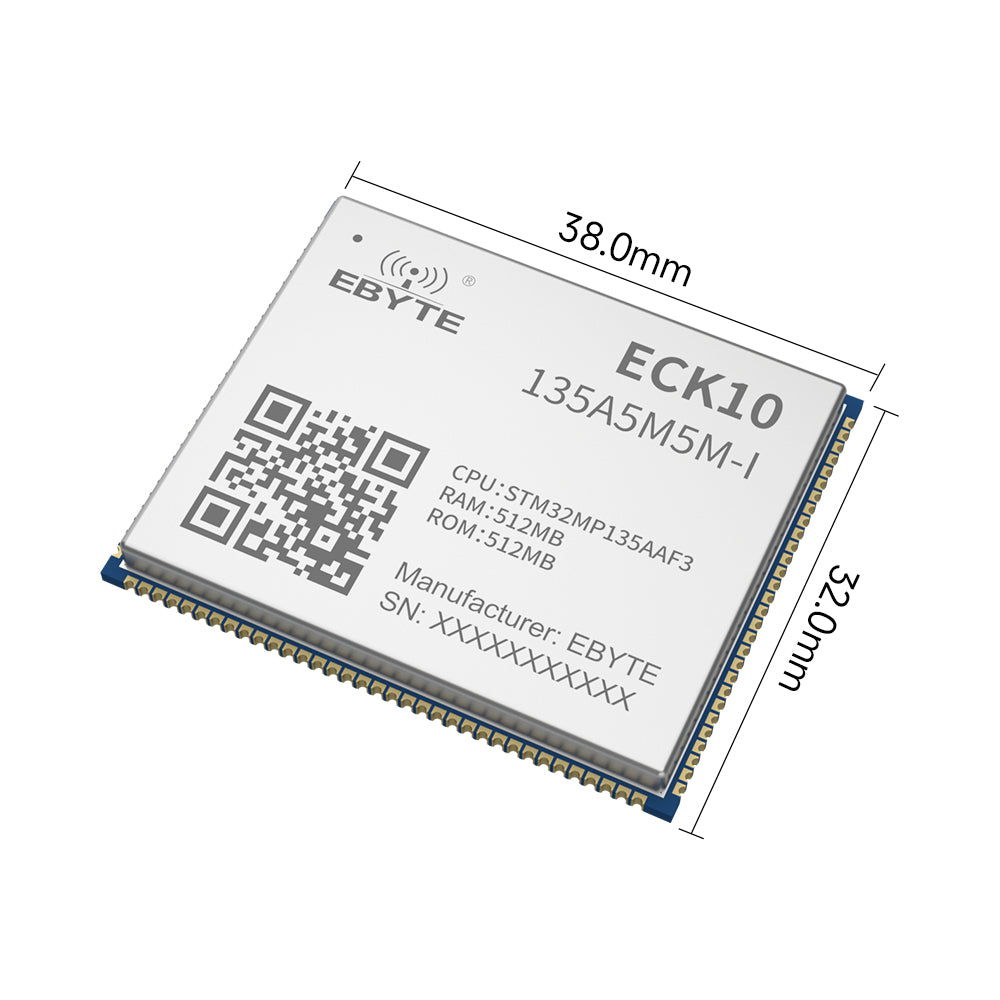 ECK10-135A5M5M-I 512MB Memory Capacity system on Module (SoM) CPU module Industrial Computing Based on ST's cost-effective MPU design