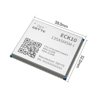 ECK10-135A5M5M-I 512MB Memory Capacity system on Module (SoM) CPU module Industrial Computing Based on ST's cost-effective MPU design