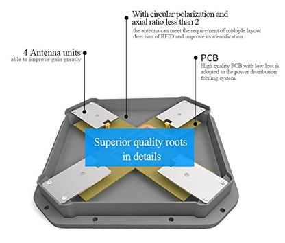 915MHz UHF RFID Outdoor Directional Antenna N-K 8dBi Long Distance Panel Aerial For LoRa Gateway Base Station Signal Booster TX900-PB-1313(NK)