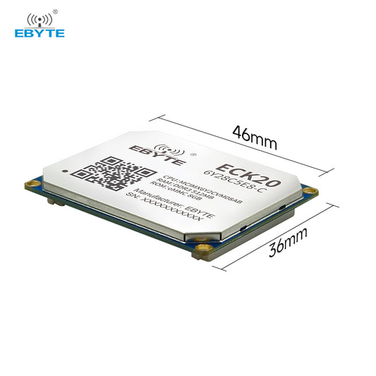 ECK20-6Y28C5E8-C 512 MB Memory Industrial Grade i.MX6ULL core board Low power consumption Dual Ethernet Rich I/O functions