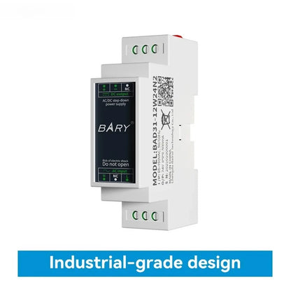 AC-DC Isolated Step-Down DIN Rail Power Supply Module 12/20/24W 2.75KV BAD11 BAD31 Over-Voltage Protection Input Surge Protection