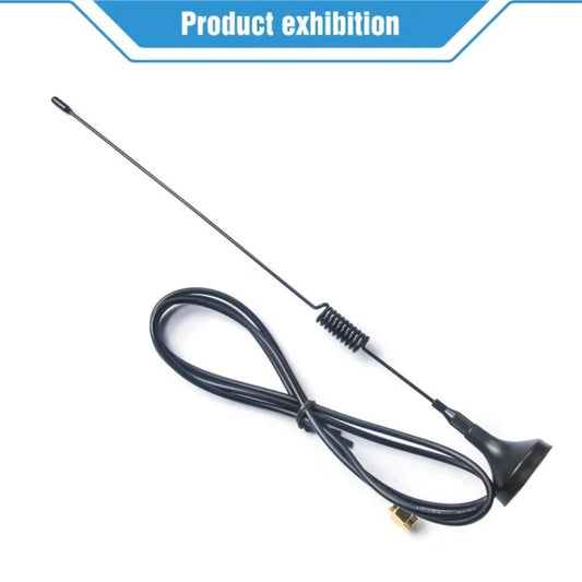 4pcs 433/868/915MHz Sucker Wifi Antenna High Gain 3.5dBi SMA-J XPL 1m Cable Antenna Long Range Omni Directional
