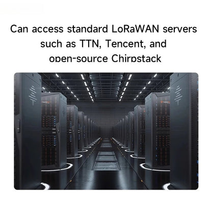 470/868/915M 2.4/4G SX1302 LoraWan Half Duplex Wireless Modem E870 27dbm Distance 3KM PA+LNA Remote Ugrade NTP DC 8-28V