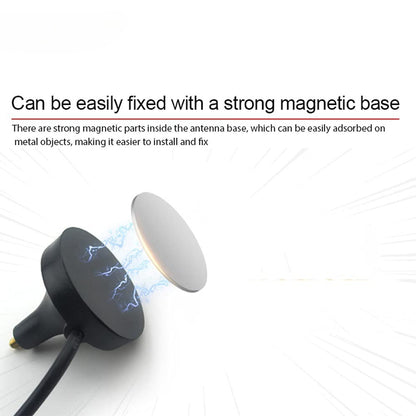 CDSENET TX4G-XPl17-150 4dBi Suction Cup Antenna for 4G/LTE Band SMA-J Interface(SMA Internal Thread and Internal Needle)