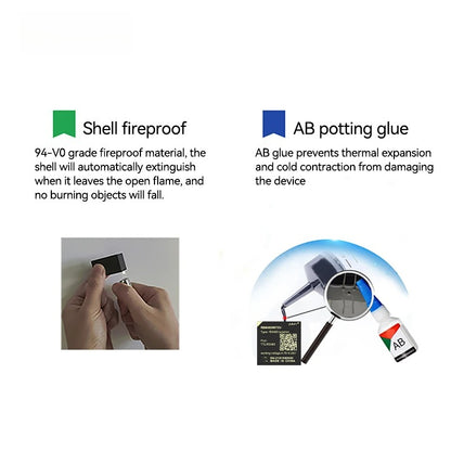 2PCS RS485 Isoliert Transcevier Power Module RSM485MT5V Half Duplex 0,25 W 4,5-5,5 V Industrial Grade