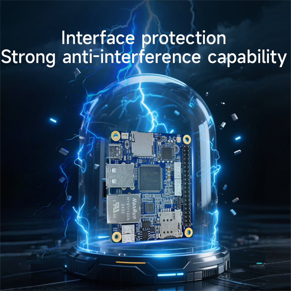ECB31-PB1E8-I 128MB Memory Industrial-grade cost-effective Allwinner T113-S Single Board Computer ARM Embedded