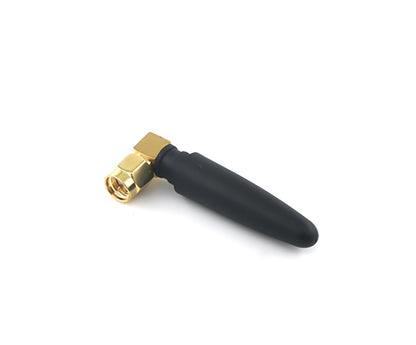 TX433-JW-5 433MHz 2.5dBi Flexible SMA-J Male Rubber Antenna 90-degree Adjust Angle