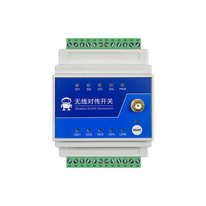 433MHz 1/2/4/8-Way Wireless Remote Transmission Switch E860-DTU Series Industrial Grade 5KM 10KM DC8-28V Rail Installation