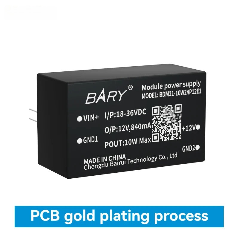 6W/10W/15W Isolated Power Supply Module Output Voltage BDM21-15W24P05E1 BDM21-10W24P05E1 BDM41-6W24P05E1 Compact Size