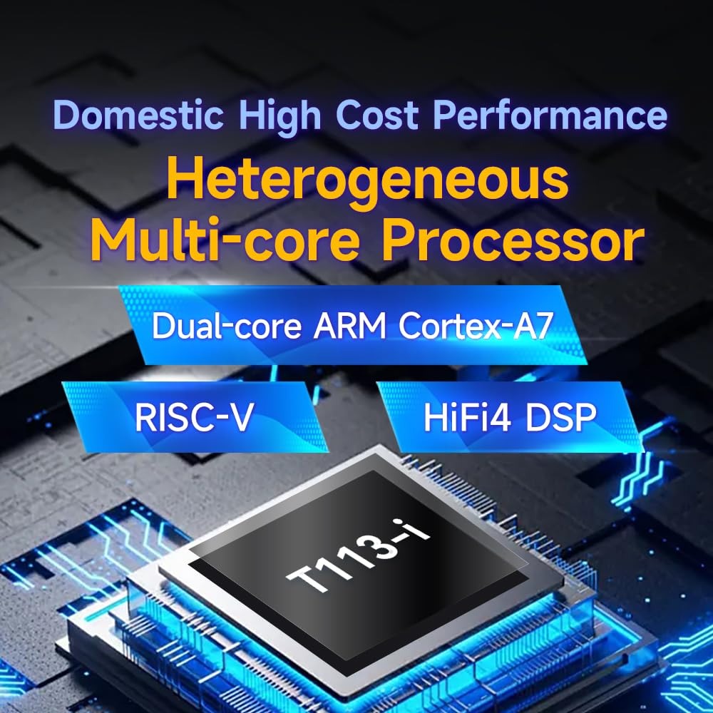 ECK31-T13SA2MN2M 256MB Storage Capacity Made-in China Based on the Allwinner T113 design T113 Core Board Rich I/O Functions supports Linux and QT