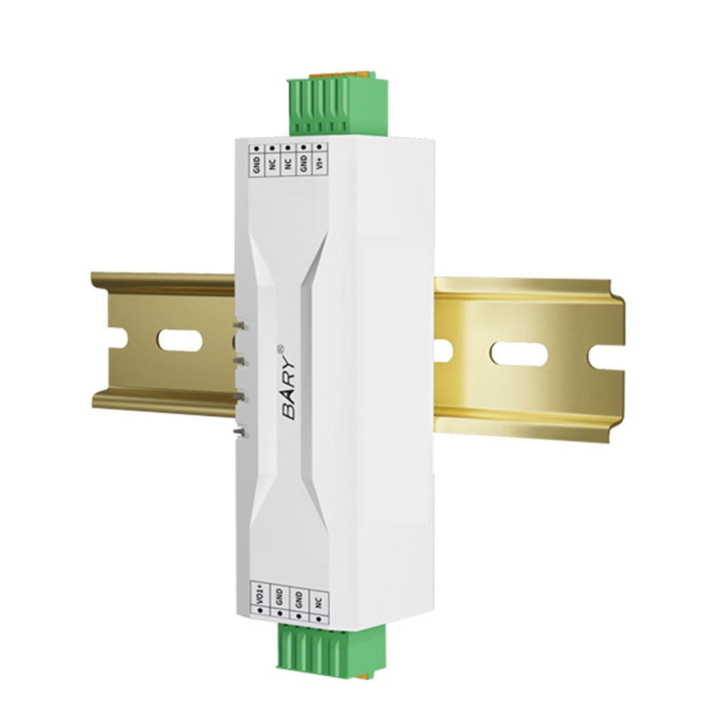 DC-DC Step Down Power Supply Module 48/80V Input 5/24V Output Over Current Protection Rail-mounted Installation Industrial Grade