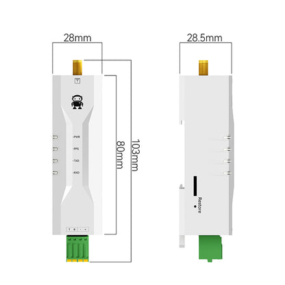 Multi-Mode GNSS Positioning Module RS485 CDSENET EWD108 Series DC5-24V BDS/GPS/GLONASS/GALILEO/QZSS/SBAS Modbus RTU