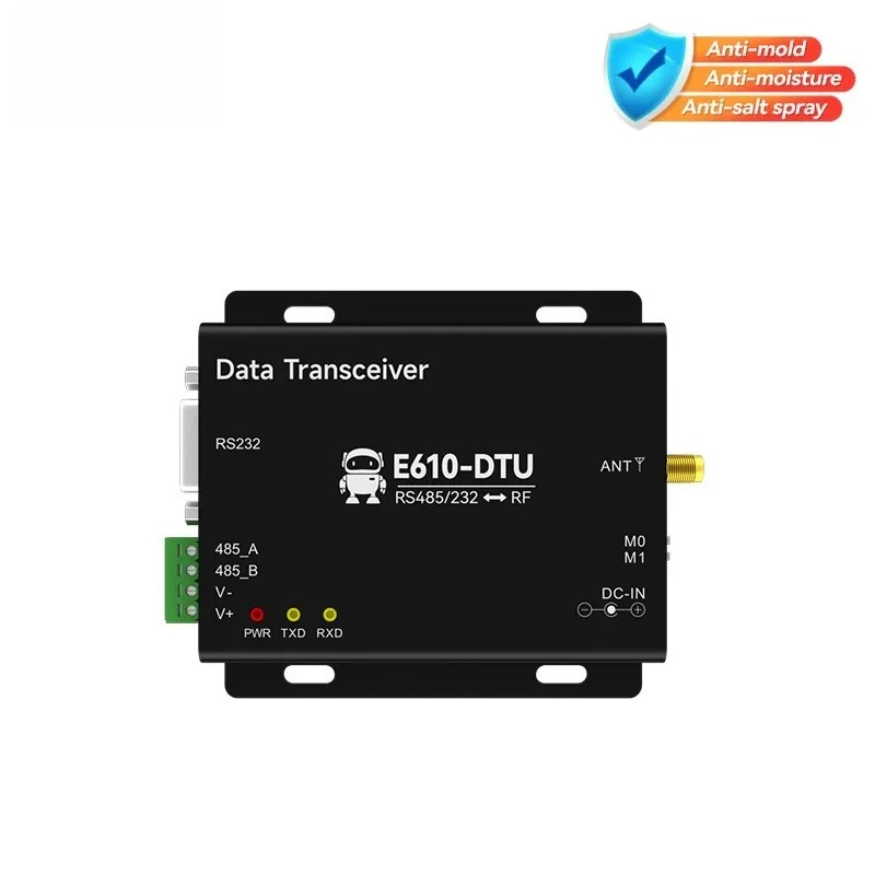 433MHz Wireless Digital Radio RS232/RS485 High-Speed Continuous Transmission EBYTE E610-DTU(433C20) Series RSSI Low Latency