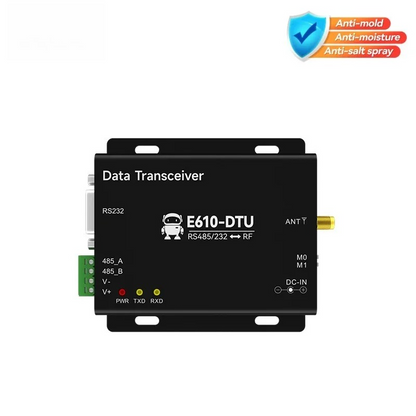 433MHz Wireless Digital Radio RS232/RS485 High-Speed Continuous Transmission EBYTE E610-DTU(433C20) Series RSSI Low Latency