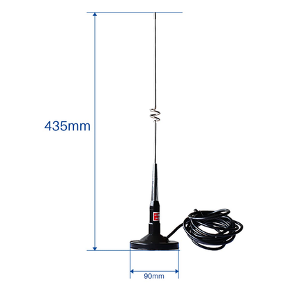 Cdsenet TX2400-XPH-300 2.4GHz 8dBi High-Gain Suction Cup Antenna Outdoor Antenna