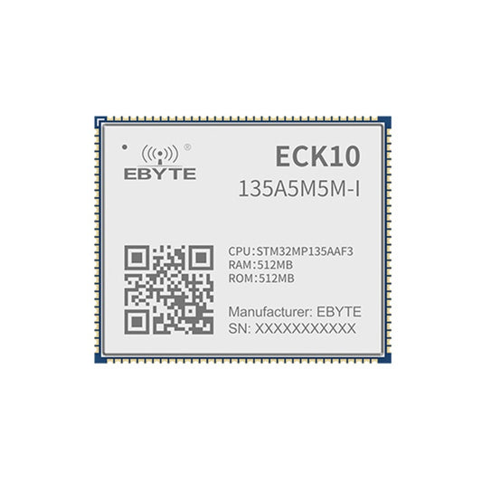 ECK10-135A5M5M-I 512MB Memory Capacity system on Module (SoM) CPU module Industrial Computing Based on ST's cost-effective MPU design