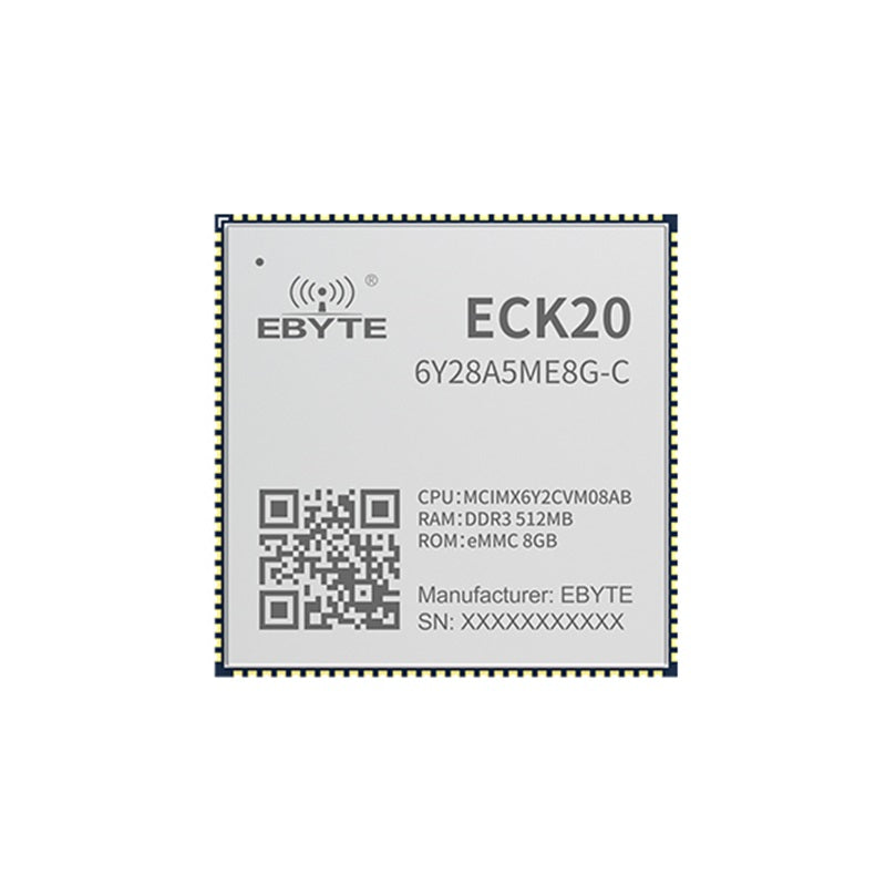 ECK20-6Y28A5ME8G-C Embedded core board NXP Cortex-A7 core i.MX6ULL processor Support Linux, support QT 512MB DDR3 8GB eMMC Commercial-grade