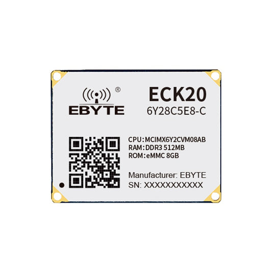 ECK20-6Y28C5E8-C 512 MB Memory Industrial Grade i.MX6ULL core board Low power consumption Dual Ethernet Rich I/O functions
