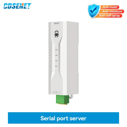 RS485 to Ethernet Serial Server NA111 Series DC/AC/POE Modbus Industrial Grade AT Command TCP/UDP MQTT Small Size