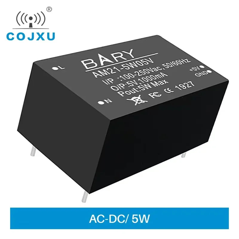 AC-DC Buck Power Supply Module 100V 250V To 5V 5W  Step-down Voltage  AM21 Series AC Isolation Stabilized Power Supply