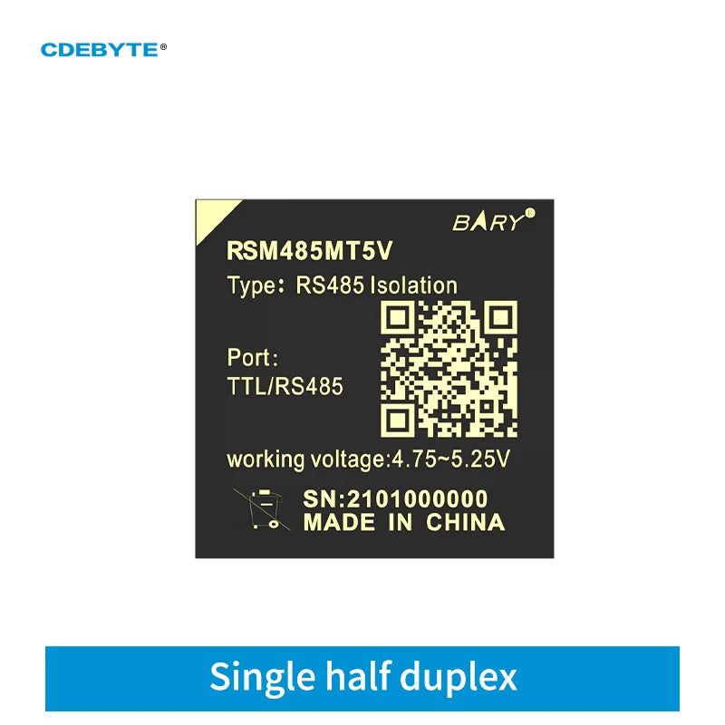 2PCS RS485 Isoliert Transcevier Power Module RSM485MT5V Half Duplex 0,25 W 4,5-5,5 V Industrial Grade