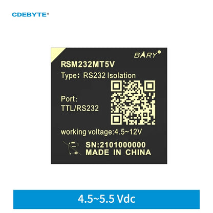 2PCS RS485 Isoliert Transcevier Power Module RSM485MT5V Half Duplex 0,25 W 4,5-5,5 V Industrial Grade