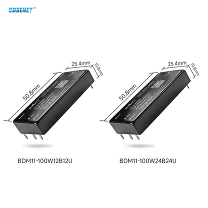 5-60V DC-DC Buck Boost Power Supply BDM11-100W  Series Output 12/24V Low Heat Output Industrial Grade High Power