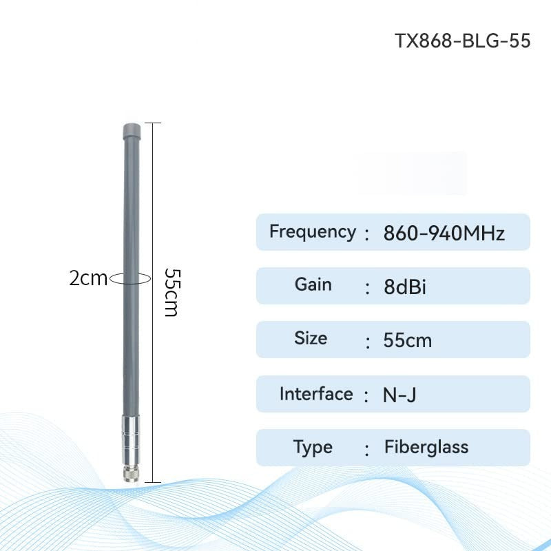 Outdoor LoRa Helium Miner Antenna 868MHz RAK Hotspot Mining Antenna RP N-J Lorawan High Gain Antenna 8dBi, Long Range, Waterproof Router