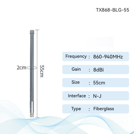 Outdoor LoRa Helium Miner Antenna 868MHz RAK Hotspot Mining Antenna RP N-J Lorawan High Gain Antenna 8dBi, Long Range, Waterproof Router