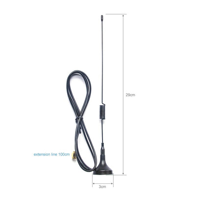 4pcs 433/868/915MHz Sucker Wifi Antenna High Gain 3.5dBi SMA-J XPL 1m Cable Antenna Long Range Omni Directional