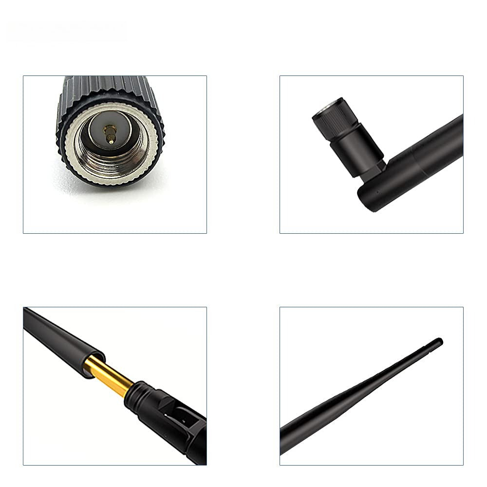 TX433-JKS-20 433MHz 3.0dBi Omnidirectional LoRa Antenna 0-90 degree Angle Adjust Rubber Antenna