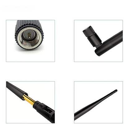 TX433-JKS-20 433MHz 3.0dBi Omnidirectional LoRa Antenna 0-90 degree Angle Adjust Rubber Antenna