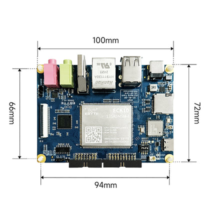 ECB10-135A5M5M-I industrial grade industrial Gigabit Ethernet CAN FD ARM A7 low power consumption high cost performance