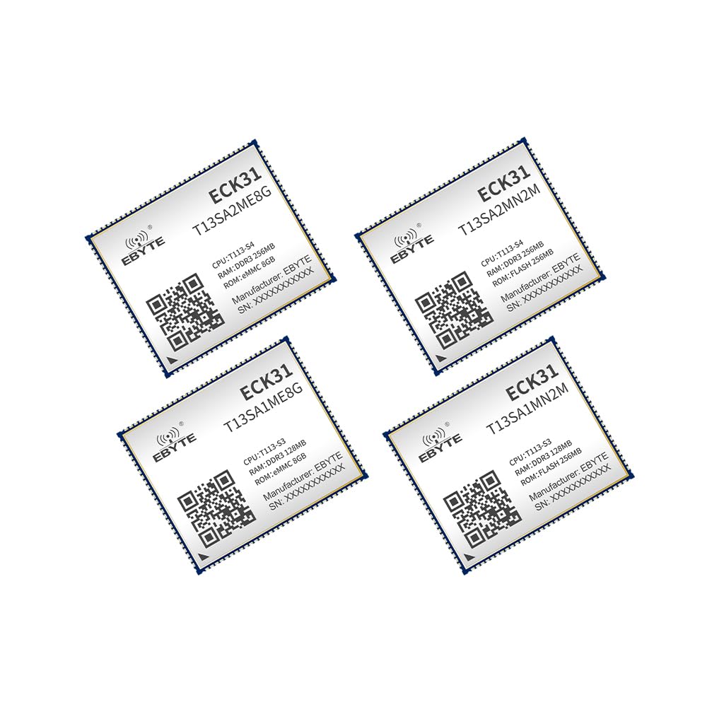 ECK31-T13SA2ME8G 8GB Storage Capacity Made-in China Based on the Allwinner T113 design T113 Core Board Rich I/O Functions supports Linux and QT