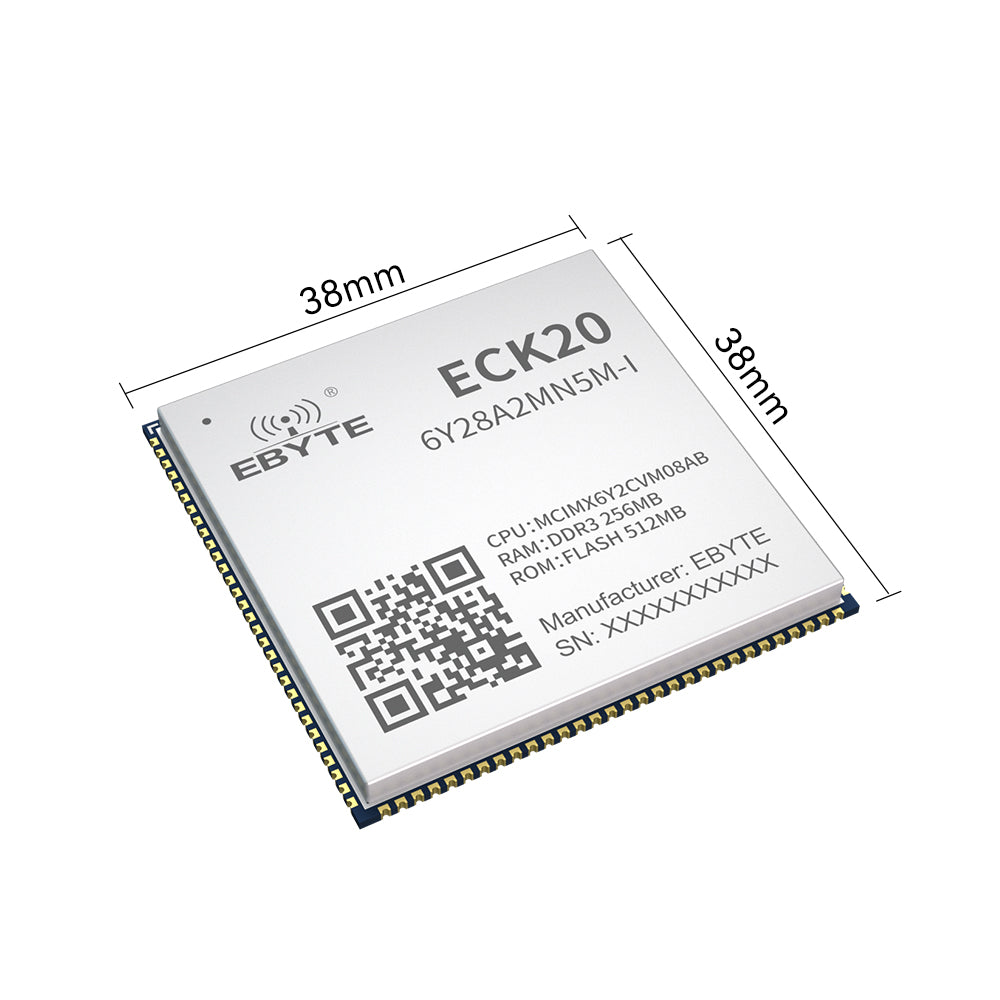 ECK20-6Y28A2MN5M-I NXP Low Power Consumption MPU Core Board Two 10/100 Ethernet high reliability Support Linux Support QT