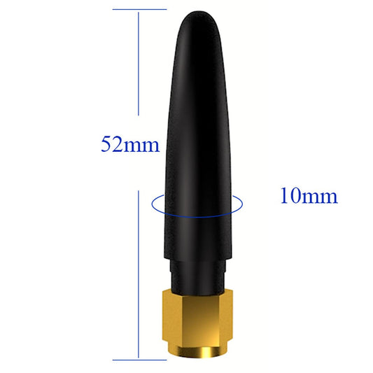 5PCS WiFi Antenna TXGN-JZ-5 2.5dBi High-Gain 1575MHz GPS/GNSS Straight Antenna High Gain 2.5dBm Rubber Antenna SMA-J Straight Omnidirectional Aerial