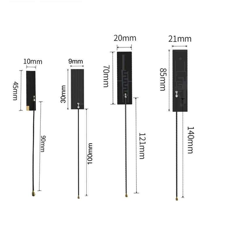 10PCS/Lot 915MHz  FPC Integrated Antennas Compact size Reliable Performance Stable signal 2.5dBi